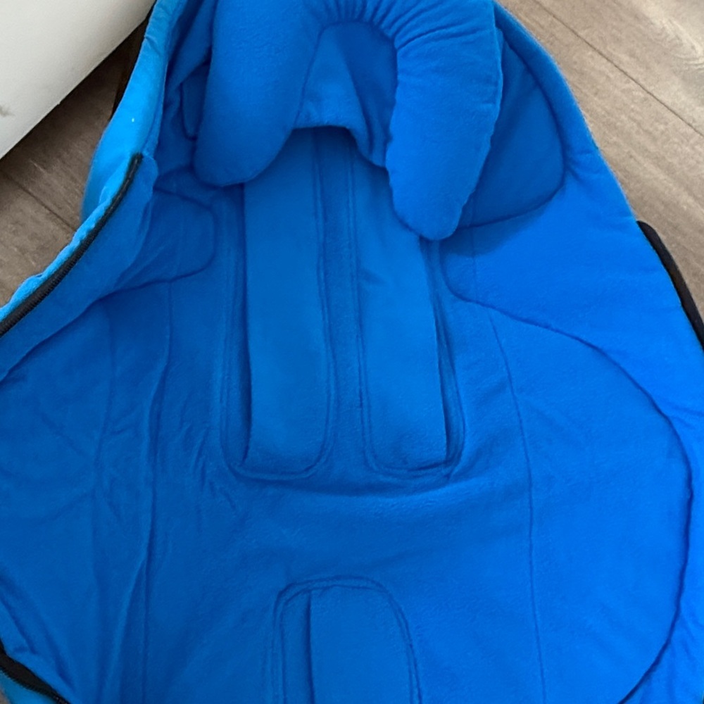 Bugaboo bee cocoon Blue Baby Stroller Footmuff - Picture 5 of 13